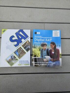 SAT PREP BOOK LOT Digital Study Guide Board & College Prep Course Christian
